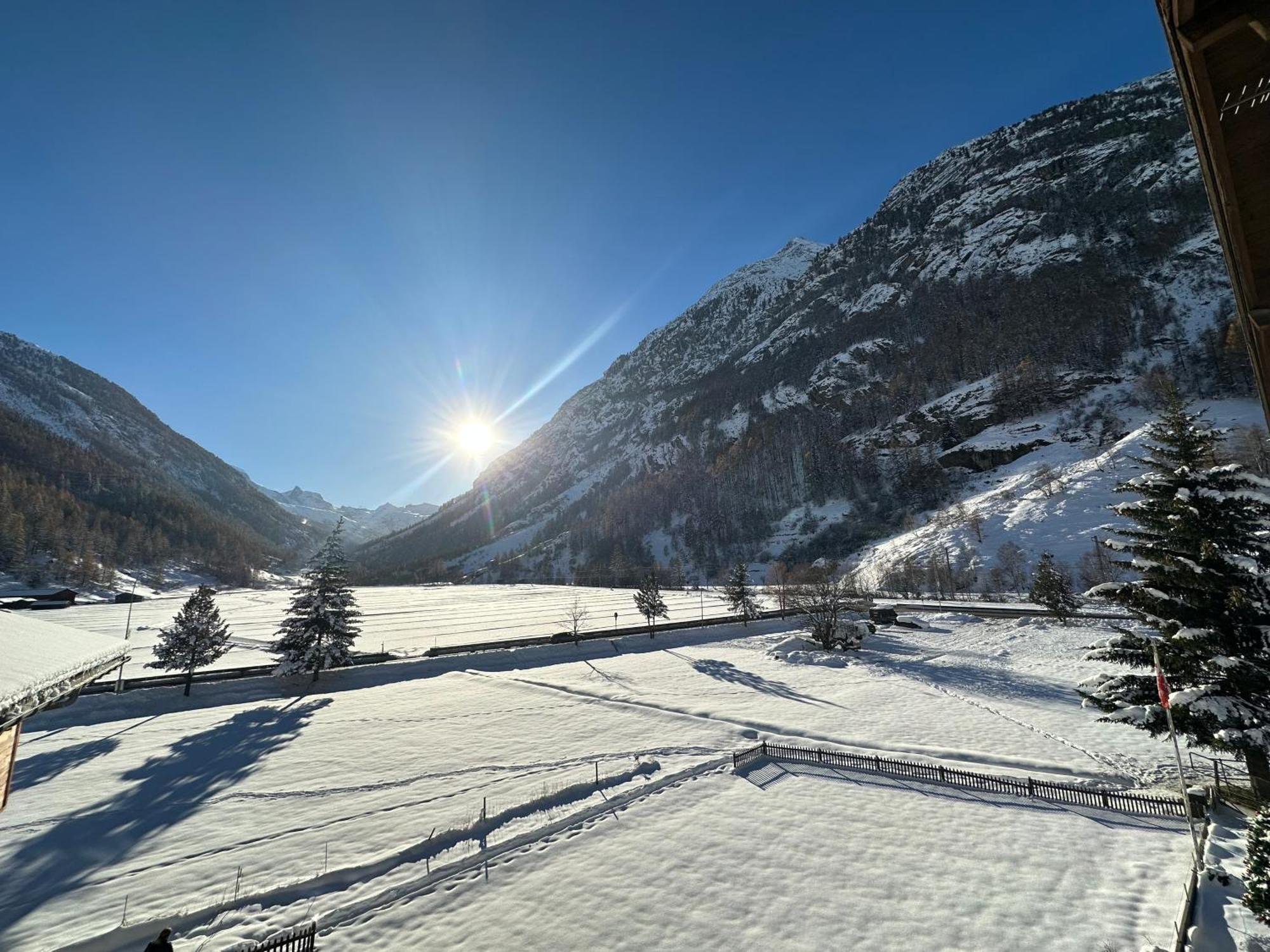 Enjoy The View Apartment Close To Zermatt With Parking Täsch Eksteriør billede